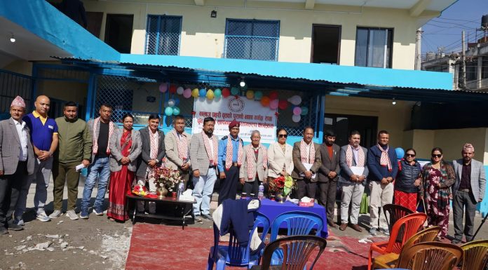 प्रहरी वृत बालाजुको एउटा भवन मर्मत संभार गरि आज एक कार्यक्रम बिच हस्तान्तरण